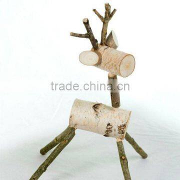 Natural Hanging Tree Birch Bark Ornaments photo-3