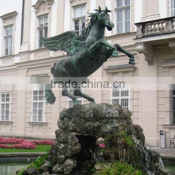 Bronze Pegasus & Chariot Statue HVLA-225R