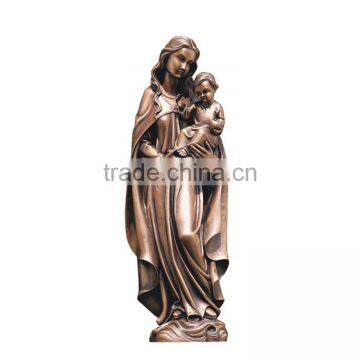 2015 New Design Garden Decor Bronze Statue of Virgin Mary photo-5