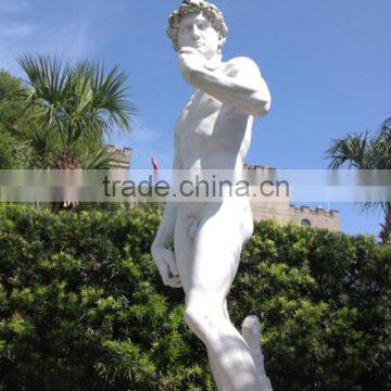 large outdoor decoration stone Carving garden statue david