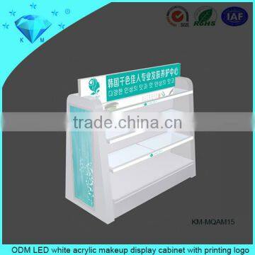 Custom 3 Tiers Red Acrylic Dessert Food Display Buffet Stand for Wedding