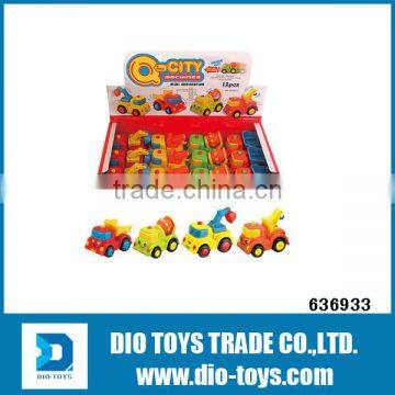 hotsale new 2014 plastic mini cute friction car for kids