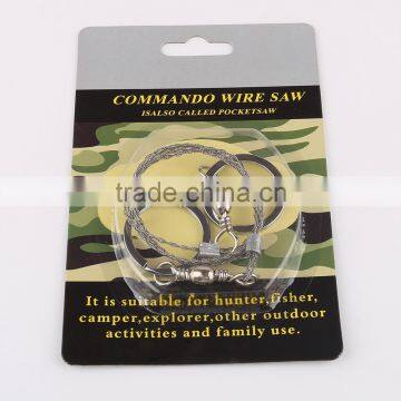 Superior Quality Good Price Wood Abrasive Wire Saw With Keyring photo-4