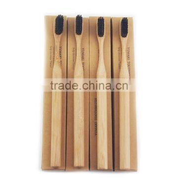 Eco Double Sided Bamboo Toothbrush With Charcoal Bristle photo-4