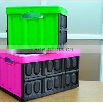 strong collapsible plastic crate