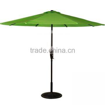 10ft Green Garden Waterproof Patio Market Umbrella