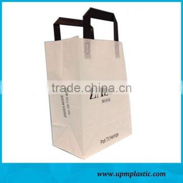 Eco-friendly disposable Degradable soft loop handle plastic bags