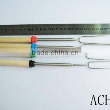 Stainless Steel Wooden Handle BBQ Tool Sets