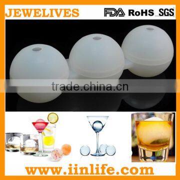 BPA Free Triple Sphere Ice Ball Mold Maker