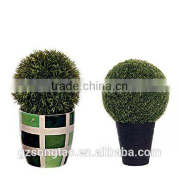 Artificial Topiary Balls Outdoor Artificial Topiary Palm Leaves Boxwood Balls photo-4