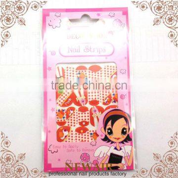 Fashion child nail art 3D nail sticker