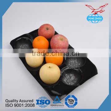 colorful fruit pp trays , fruit plastic plates