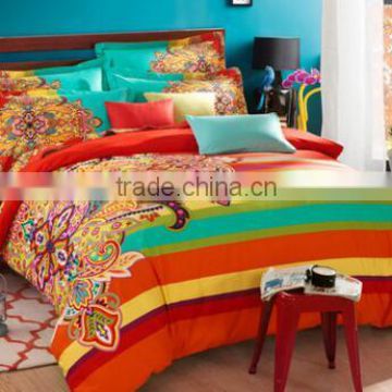 All size luxury european design bedding set with duvet cover flat sheet import from china