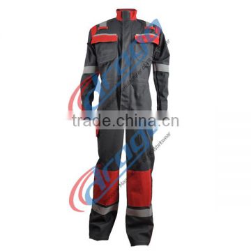 inherent safety aramid fire retardant coverall with reflective tape