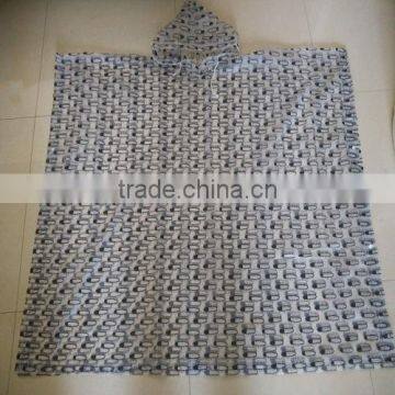 Disposable Plastic Rain Poncho Adults or Children Traveling Raincoat photo-5