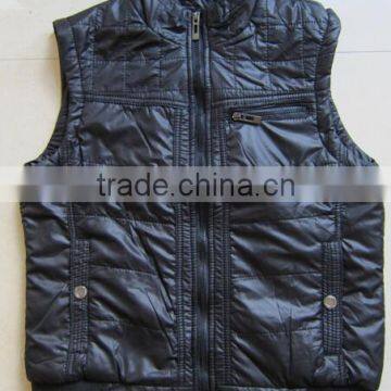 50D Shining Fur Waistcoat Man Vest Mens Clothes Stock Vests photo-4