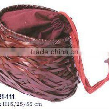 Bamboo bag with lining