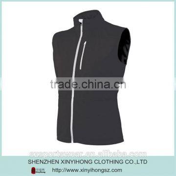 100% Polyester With Fleece Inside Ladies Sleeveless High Quality Golf Vest
