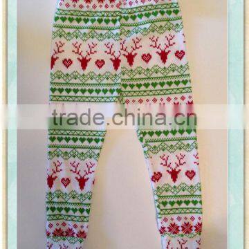 Baby Girls Toddler Christmas Leggings Reindeer Snowflake Deer Leggings Pants Trousers photo-3