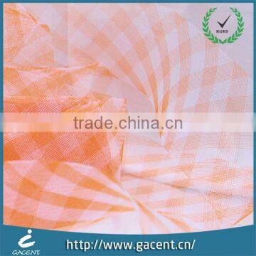 Polyester Material Nice Color Design Checked Sewing Crinoline photo-3