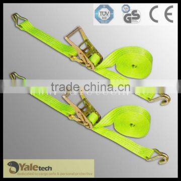 Rope Ratchet Tie Down Cam Buckle Cargo Lashing With Hooks and Rings Best Price Made by PES or PP photo-2