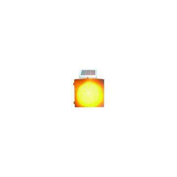 Solar Traffic Warning Light