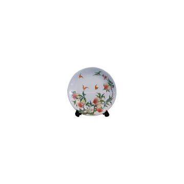 Jingdezhen Round Porcelain Decorative Plate photo-2