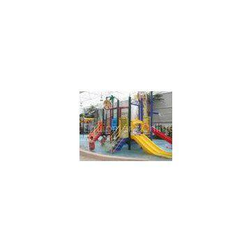 Fiberglass Hotel Aqua Splash Water Park , Kids Play Water Park Equipment