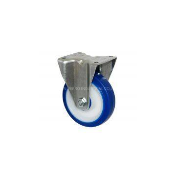 5inch Blue 160KG Fixed TPE Industrial Caster