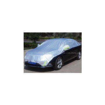 Aluminum film cheap half car cover