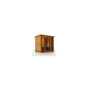 deluxe infrared sauna room,sauna house