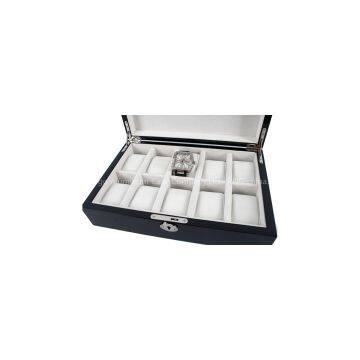 Piano Black Luxury 10 Watch Storage Case