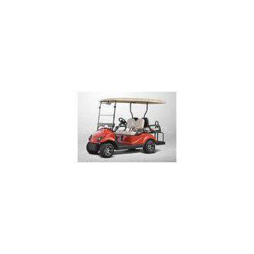 Ez Go 2+2 Type 4 Seater Golf Carts Electric Car  For 4 Person In Coral Red Colour