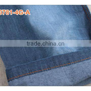 Dark Blue Good Stretch Denim Fabric for Girl Dress photo-4