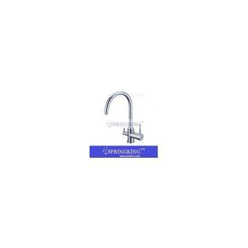 Style And Fashionable Brass Three Way Faucet Mixer