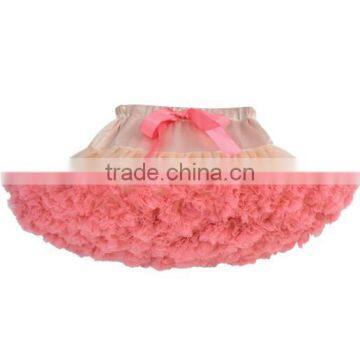 Top Quality Fancy Mini Lovely Skirt Baby Tutu Cake Smash Design Colorful Lace Chiffon Baby Girls Petti Skirts photo-4