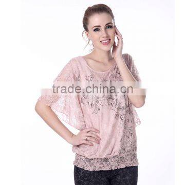 Clothing factory women plus size lady blouses