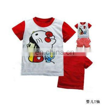 Recycle Pet t-shirt,RPET designer baby children's t-shirt