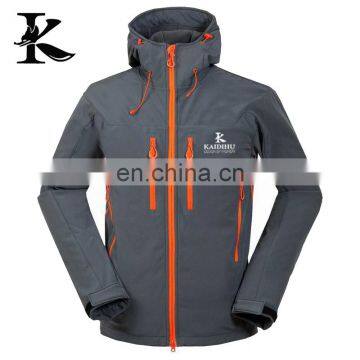 2016 Custom Outdoor Softshell Jacket Empty Waterproof Jacket For Men