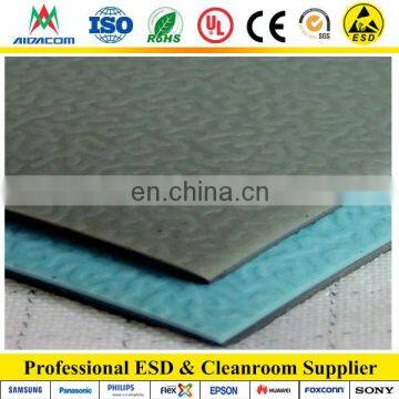 NEW Natural rubber mat,2 layer dull antistatic ESD texture mat