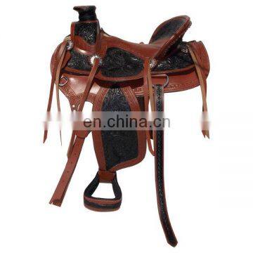 horse saddle western saddle reining saddle