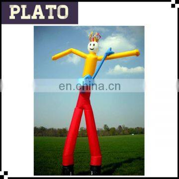 Inflatable air man with guitar,inflatable waving man for Music Festival,inflatable sky dancer