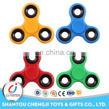 Wholesale plastic fidget hand spinning top for kids