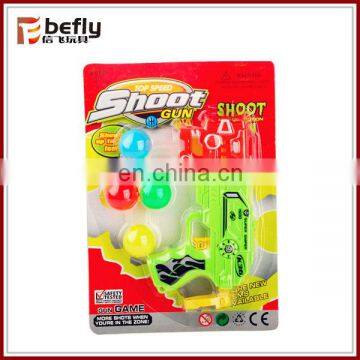 Outdoor plastic toy ping pong ball gun