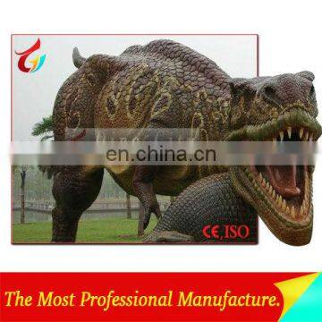 Fiberglass Playground Equipment of Simulation Dinosaurs