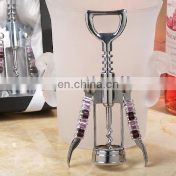 Purple Bead Art Deco Wine Opener Favors