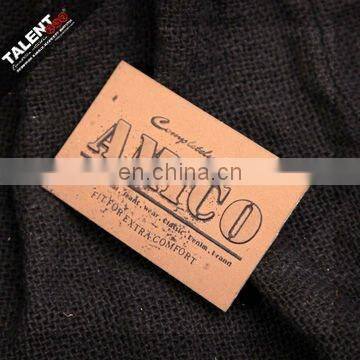 Custom Hot Stamping Brand Name Logo Jeans Leather Label Patch photo-6