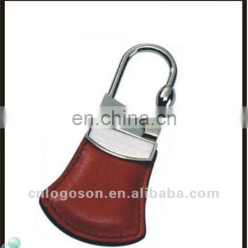 car promotional gift pu blank leather key ring