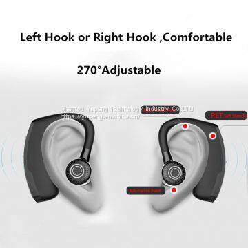 Headsets Sport Bluetooth Earphone,True Wireless Single Business Earbud,Voice Control Call Driver Headset,Rotate With Mic Support OEM/ODM V9 photo-5