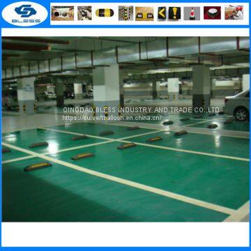 Most popular products china 1830 mm,1650 mm rubber /plastic wheel stopper,parking curb,parking stopper